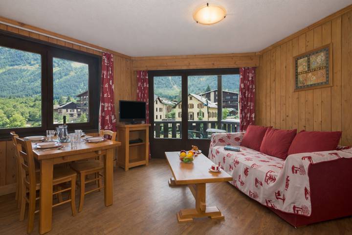 Gîte pour 4 personnes, avec balcon à Les Houches - 2