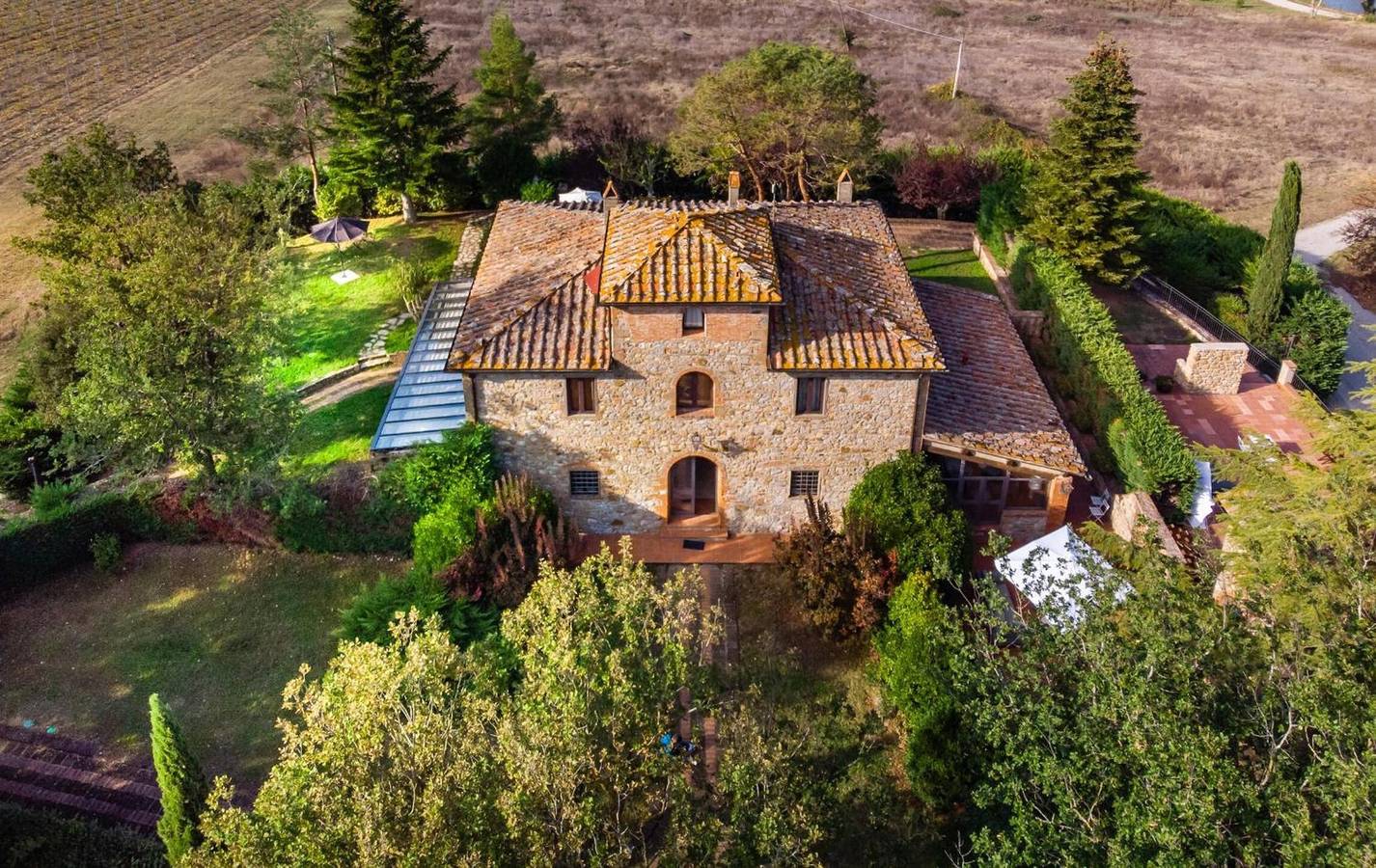 Il Pergolato Apartment – Villa Assolata in Bucine region, Chianti