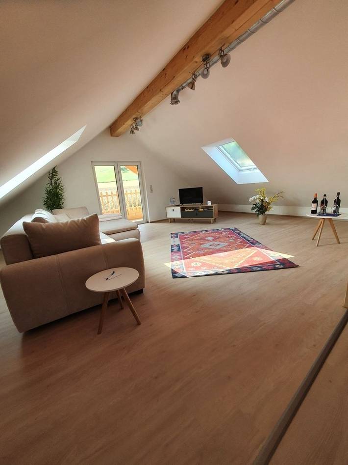 Ferienwohnung für 2 Personen, mit Ausblick und Balkon, mit Haustier