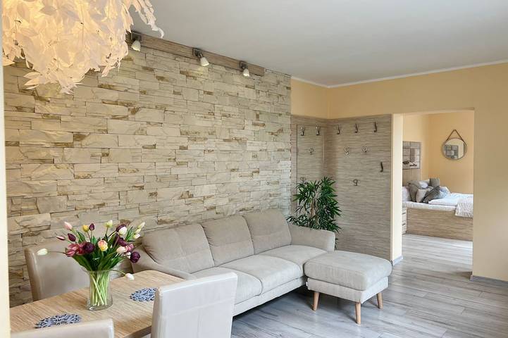 Villa für 4 Personen, mit Terrasse und Garten in Drei Kaiserbäder