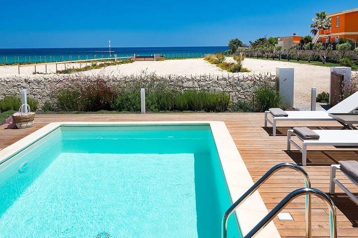 Villa per 14 persone, con terrazza a Marzamemi