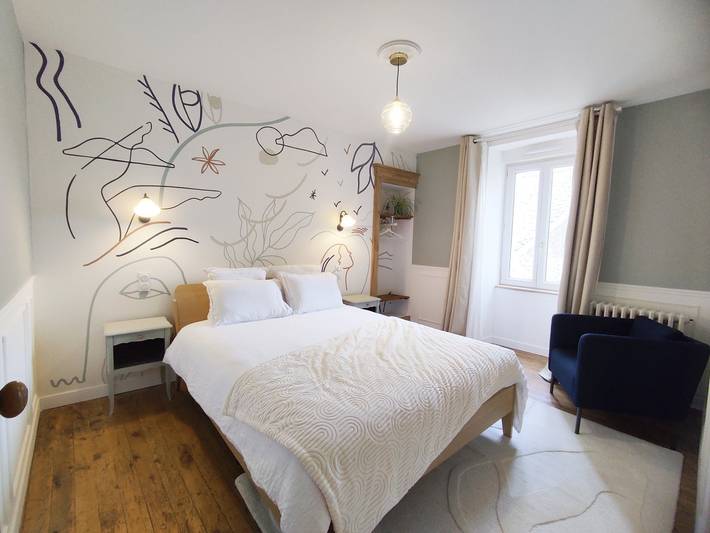 Chambre d’hôte pour 4 personnes à Pleyben