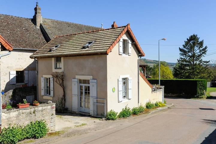 Gîte pour 4 personnes, avec Terrasse ainsi que Jardin et Vue