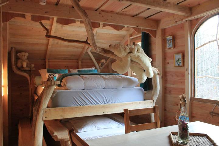 Cabane dans les arbres pour 5 personnes, avec jardin dans Seine-et-Marne - 3