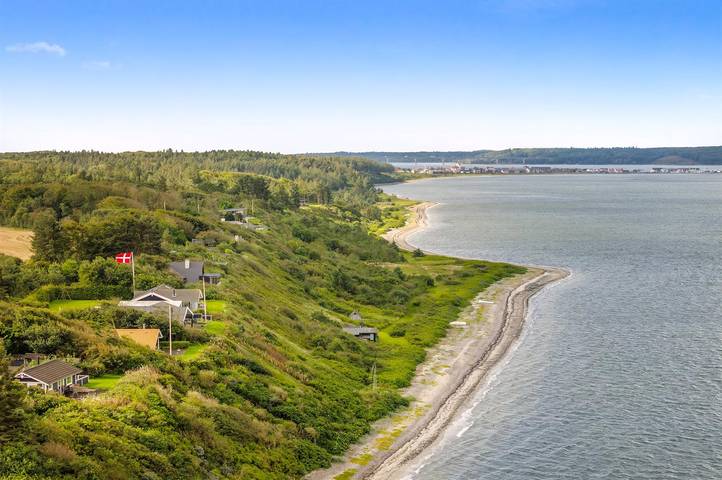 Home in Roslev with sauna in Limfjord in Westjütland