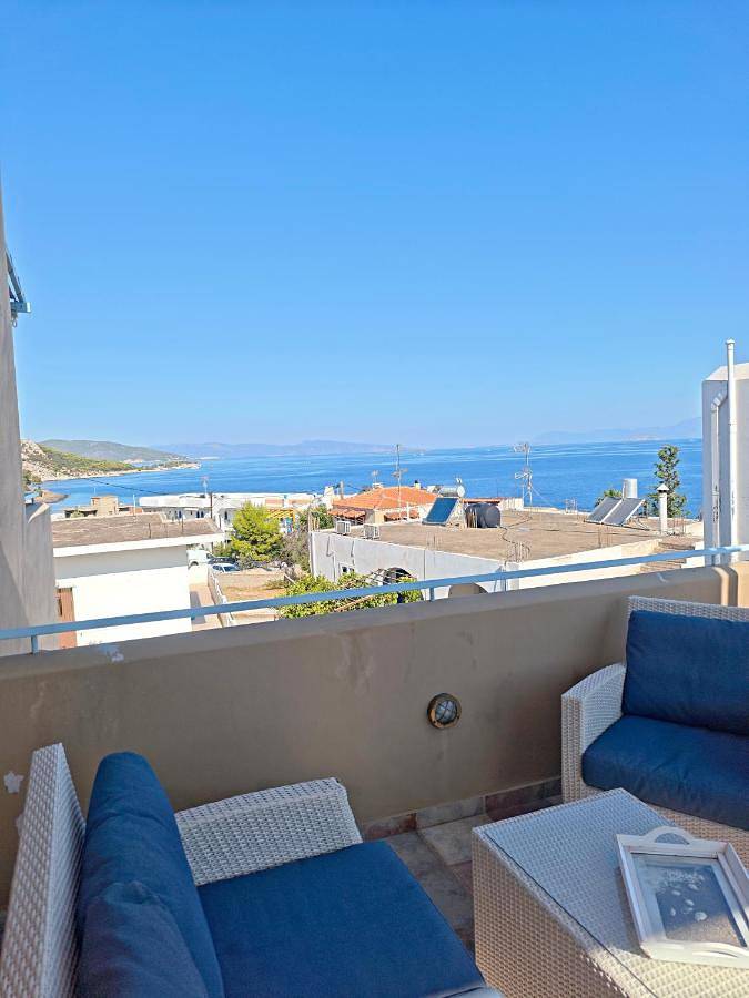 Appartement de vacances pour 4 personnes, avec Balcon ainsi que Terrasse et Vue