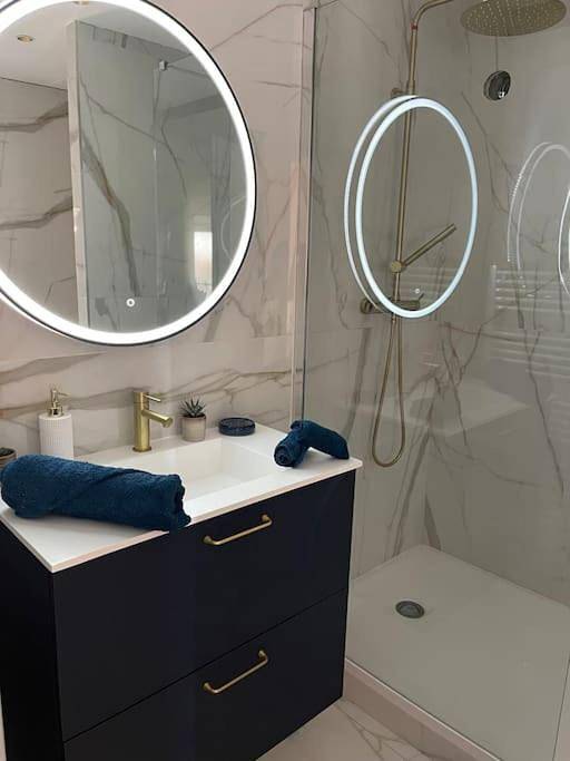 Gîte pour 4 personnes, avec Balcon ainsi que Terrasse et Vue à Givors