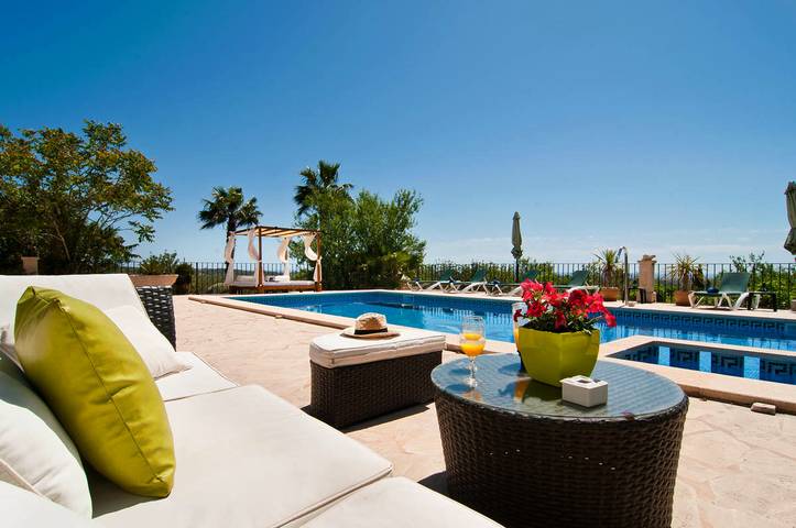 Finca für 12 Personen, mit Terrasse und Garten sowie Pool in S'Alqueria Blanca - 2