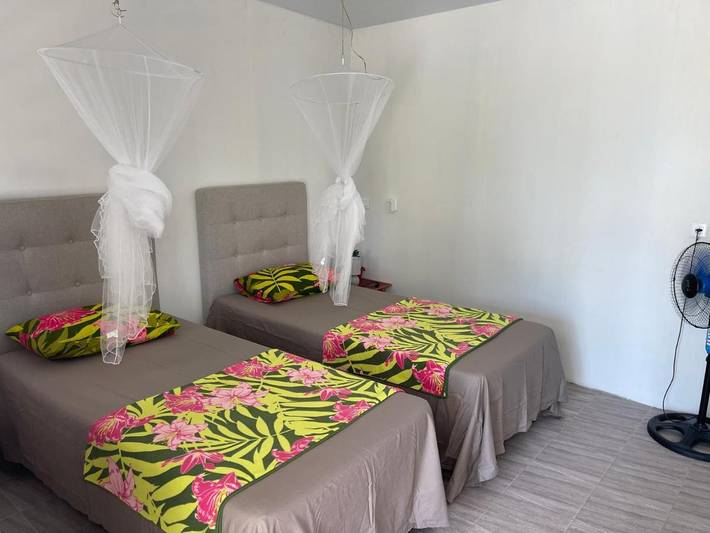Gîte pour 2 personnes, avec vue ainsi que jardin et terrasse dans Rangiroa - 2