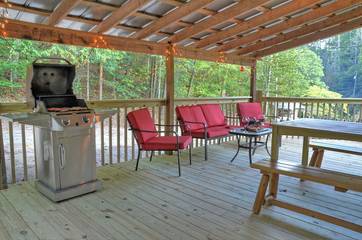 Vacation House for 4 Guests in Blue Ridge Mountains, Fontana Lake, Picture 2