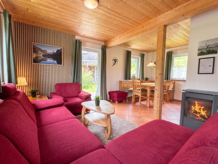 Ferienhaus für 6 Personen, mit Balkon und Garten sowie Sauna in Annaberg-Lungötz - 2