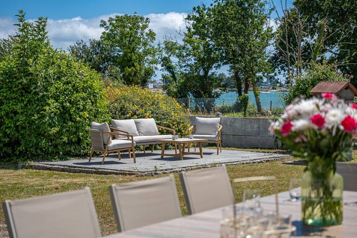 Location de vacances pour 8 personnes, avec Terrasse et Jardin à Le Tour-du-Parc - 3