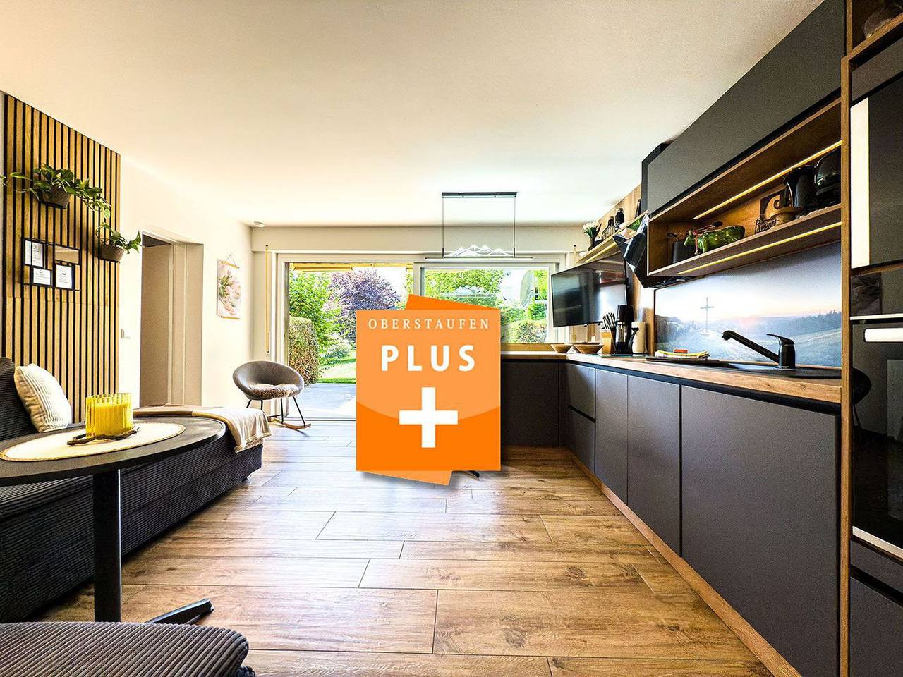 Apartamento entero, Ferienwohnung "Tulip" mit Oberstaufen Plus in Oberstaufen, Suabia (Baviera)