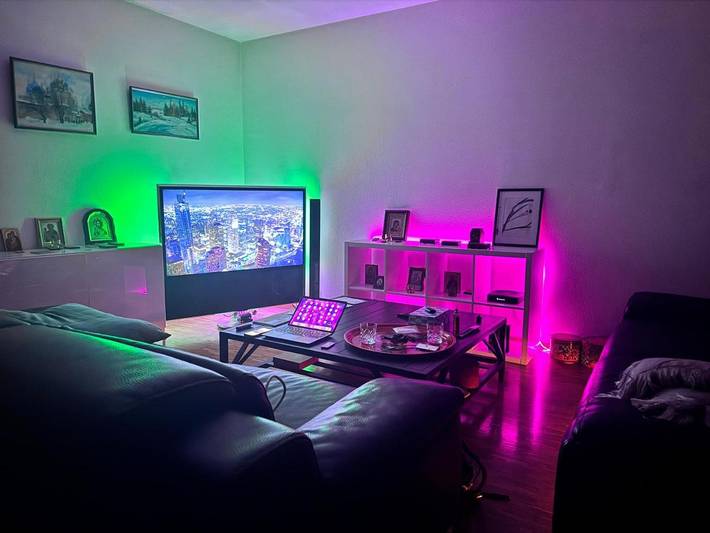 Gîte pour 4 personnes, avec balcon et vue à Meyrin