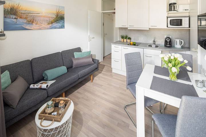 Ferienwohnung für 3 Personen, mit Terrasse und Sauna, mit Haustier auf Norderney - 3