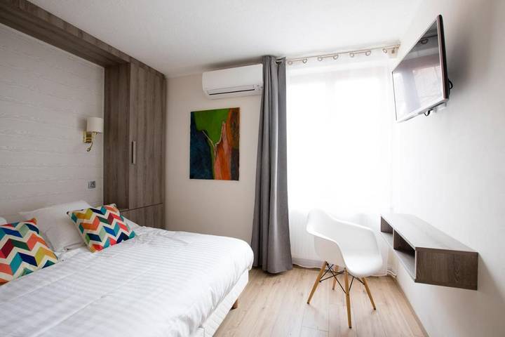 Chambre d’hôte pour 2 personnes, avec terrasse ainsi que sauna et vue, animaux acceptés à Riquewihr - 4