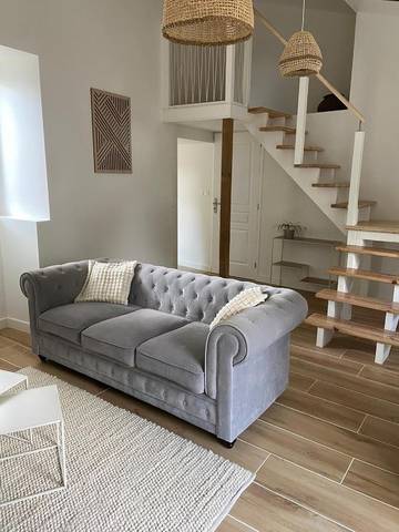 Gîte pour 2 personnes, avec terrasse à La Crèche