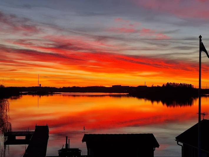 Ferienwohnung für 4 Personen, mit Terrasse und Garten sowie Seeblick und Ausblick in Karlskrona - 4