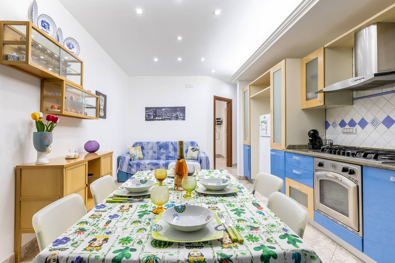 Appartement entier, « Casa Carolina » avec Wi-Fi et climatisation in Pozzallo, Province de Ragusa