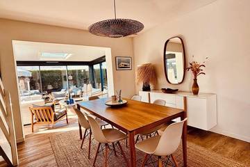 Gîte pour 6 personnes, avec jardin et balcon dans Plage Saint-Sordelin