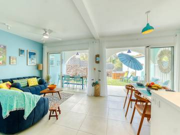 Gîte pour 6 personnes, avec jardin et terrasse dans Plage de la Saline