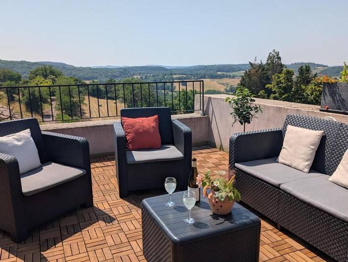 Location de vacances pour 2 personnes, avec jardin et vue, animaux acceptés à Lormes - 2