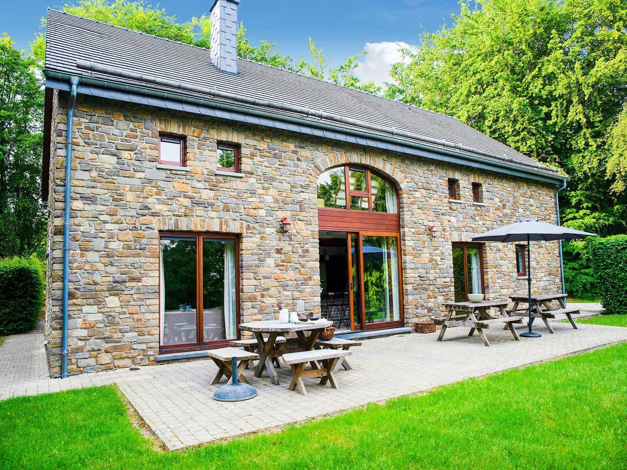 Maison de vacances pour 22 personnes avec jardin in Malmedy, Hautes Fagnes