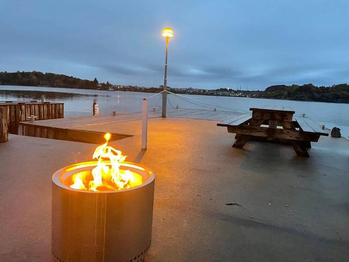 Chambre d’hôte pour 4 personnes, avec piscine et vue ainsi que vue sur le lac et jardin dans Stavanger - 3