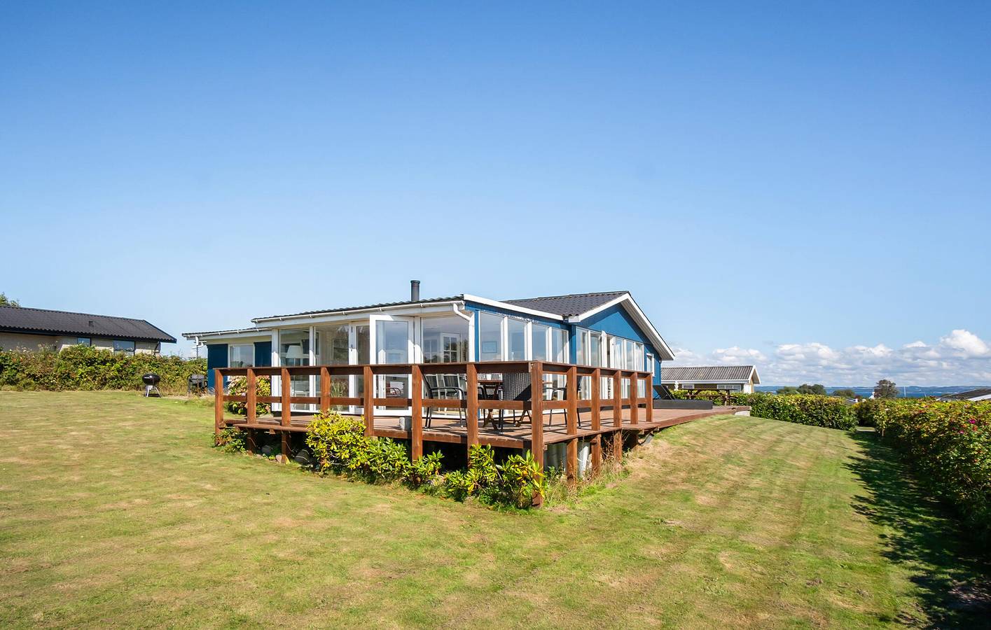 Feriehus for 6 personer med have in Helnæs, Lillebælt