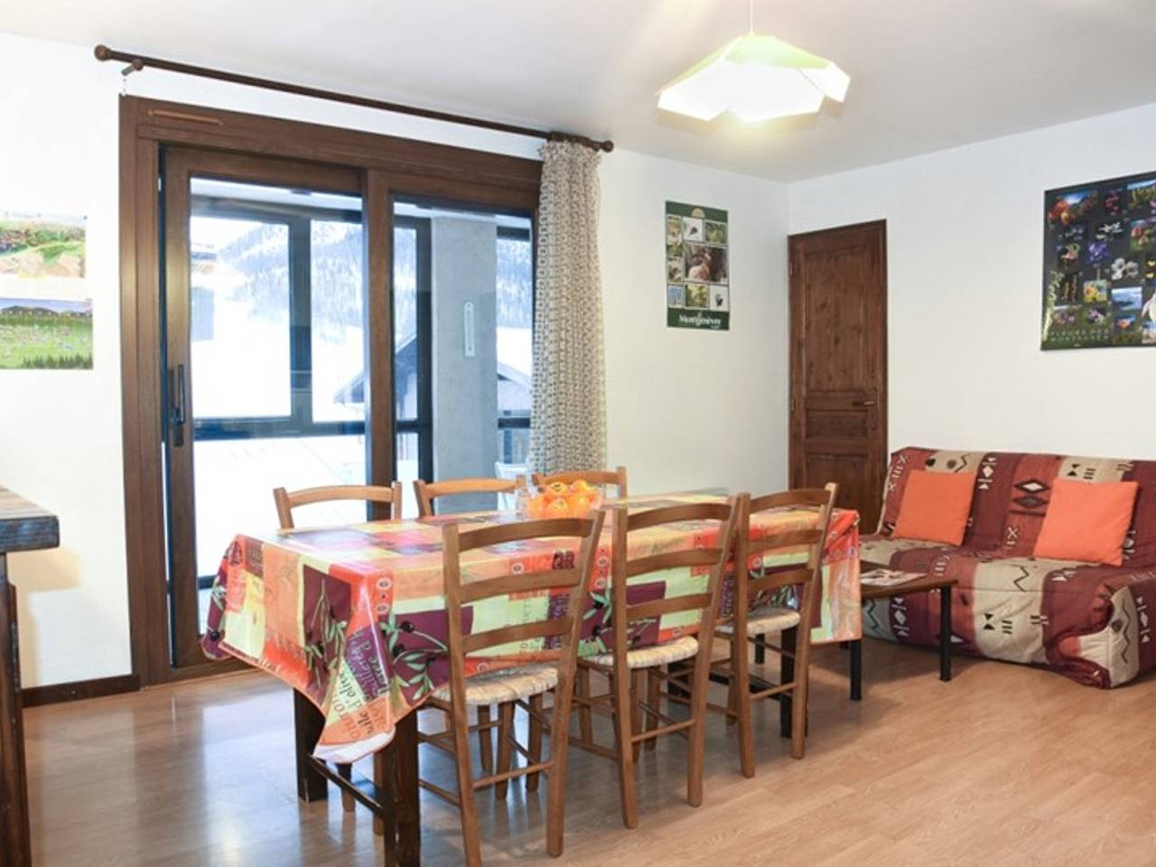 Ganze Wohnung, Gemütliches zentrales Apartment - 5 Pers. in Montgenèvre, Briançon und Umgebung