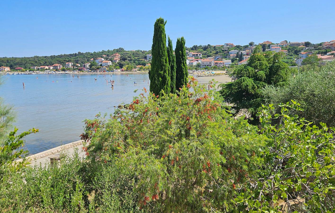 Ganze Ferienwohnung, Ferienwohnung für 4 Personen mit Terrasse in Lopar, Rab