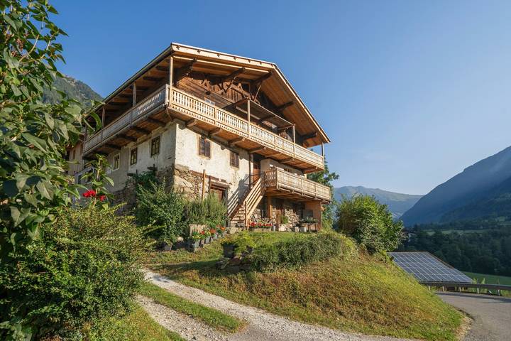 Hütte für 7 Personen, mit Balkon und Garten sowie Sauna im Passeiertal