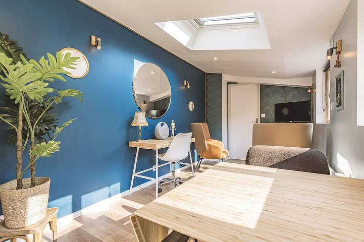Location de vacances pour 2 personnes, avec Jardin à Val-de-Vesle