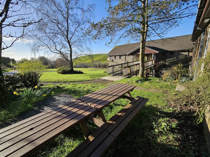 Holiday rental for 44 people, with Garden in Mid-Wales