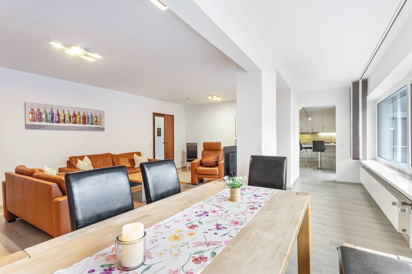 Appartement entier, Appartement 'Ferienwohnung Lenne Traum' avec Balcon in Lennestadt, Sauerland