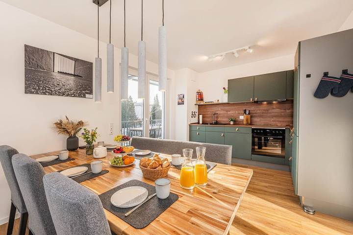 Ferienwohnung für 6 Personen, mit Balkon und Ausblick in Loddin - 4