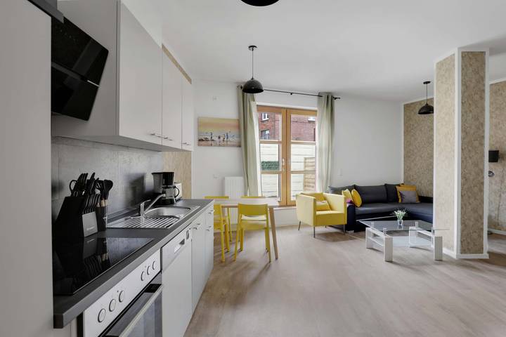 Ferienwohnung für 4 Personen, mit Garten und Sauna, kinderfreundlich in Leipzig - 2