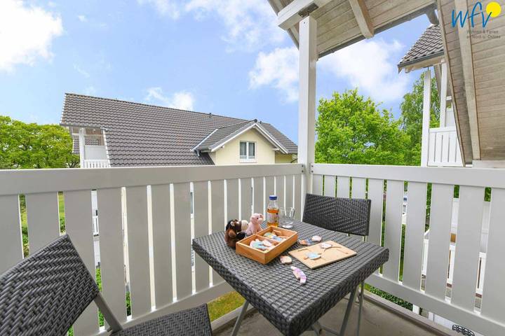 Ferienwohnung für 4 Personen, mit Balkon und Seeblick in Binz - 3