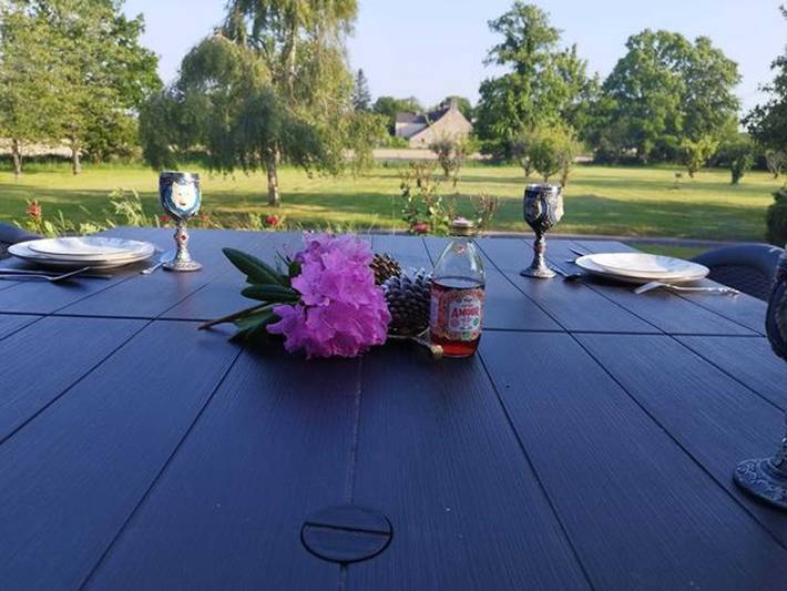 Location de vacances pour 8 personnes, avec terrasse à Paimpont - 3