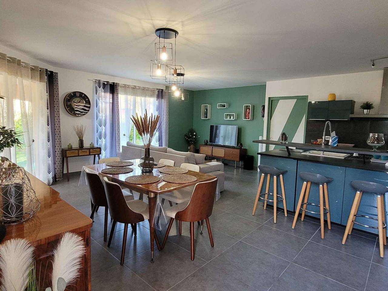 Villa avec piscine et animaux permis - 10 pers. in Vielle-Saint-Girons, Côte d’Argent