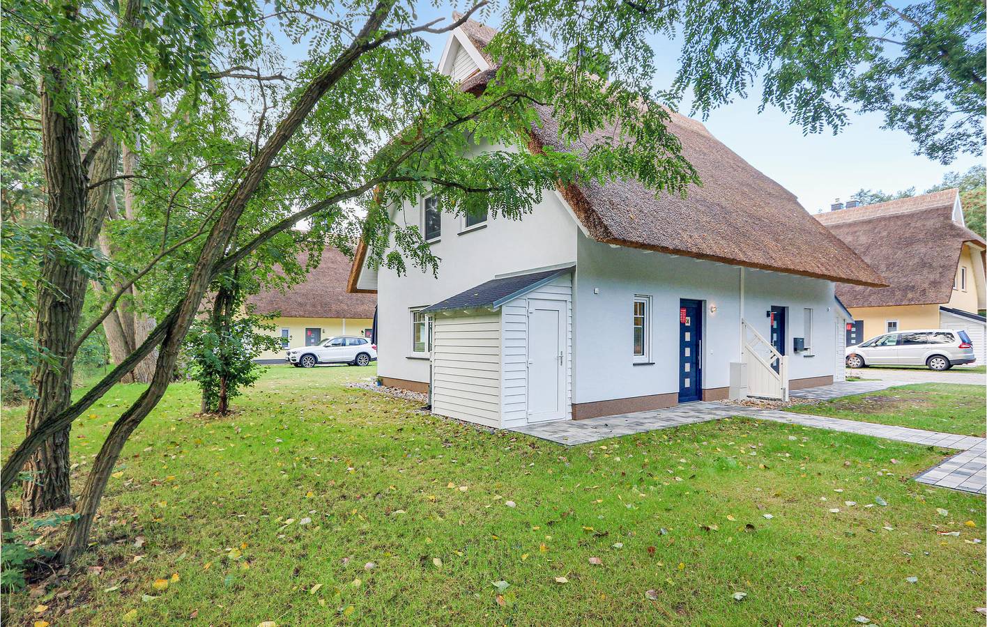 Gemütliches Strandapartment mit Terrasse und Parkplatz in Zirchow, Usedom