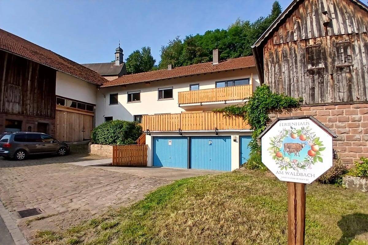 Ferme pour 2 personnes avec balcon in Kirchzell, Main-Odenwald