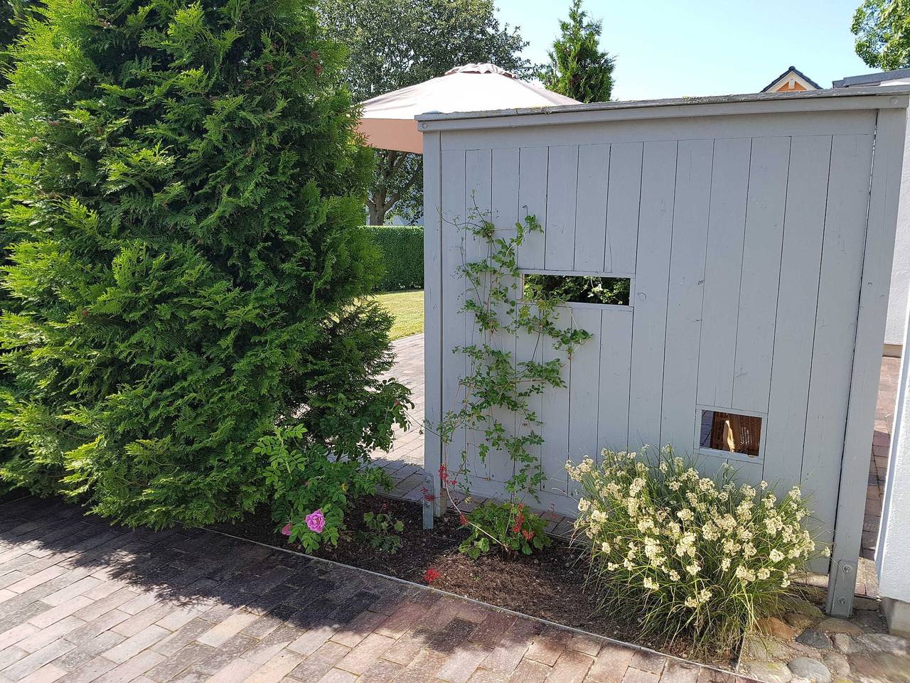 Wörtelhus · Kamin · Sauna · Haustiere · nur 750 m Strand - Unterkunft Wörtelhus, Kamin, Wlan, Terrasse in Börgerende, Börgerende-Rethwisch