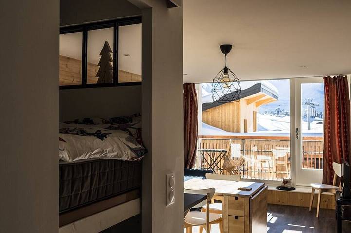 Gîte pour 4 personnes, avec balcon dans Office De Tourisme De Tignes Le Lac - 2