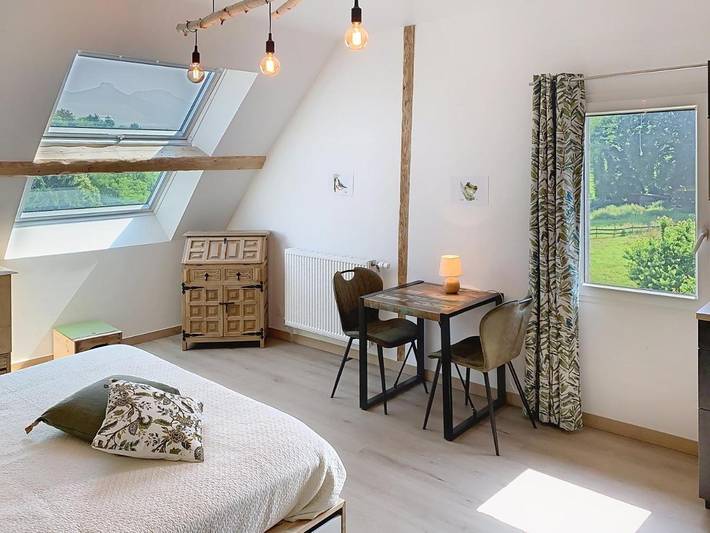 Chambre d’hôte pour 2 personnes, avec Vue