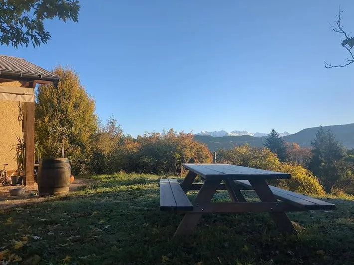 Villa pour 7 personnes, avec terrasse et jardin ainsi que vue et piscine, animaux acceptés - 1