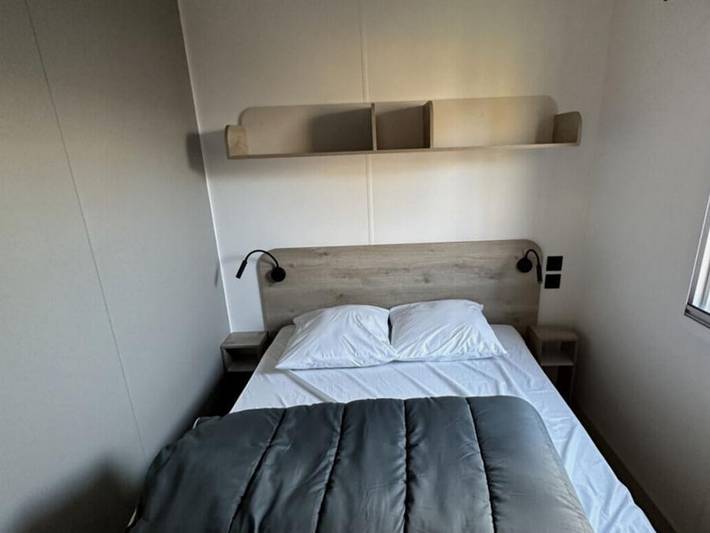 Camping Paradis - La Croix L'abbé - Mobilhome 2 personas - Confort mobil-home 1 cama 2 pers in Saint-Valery-sur-Somme, Región de Abbeville