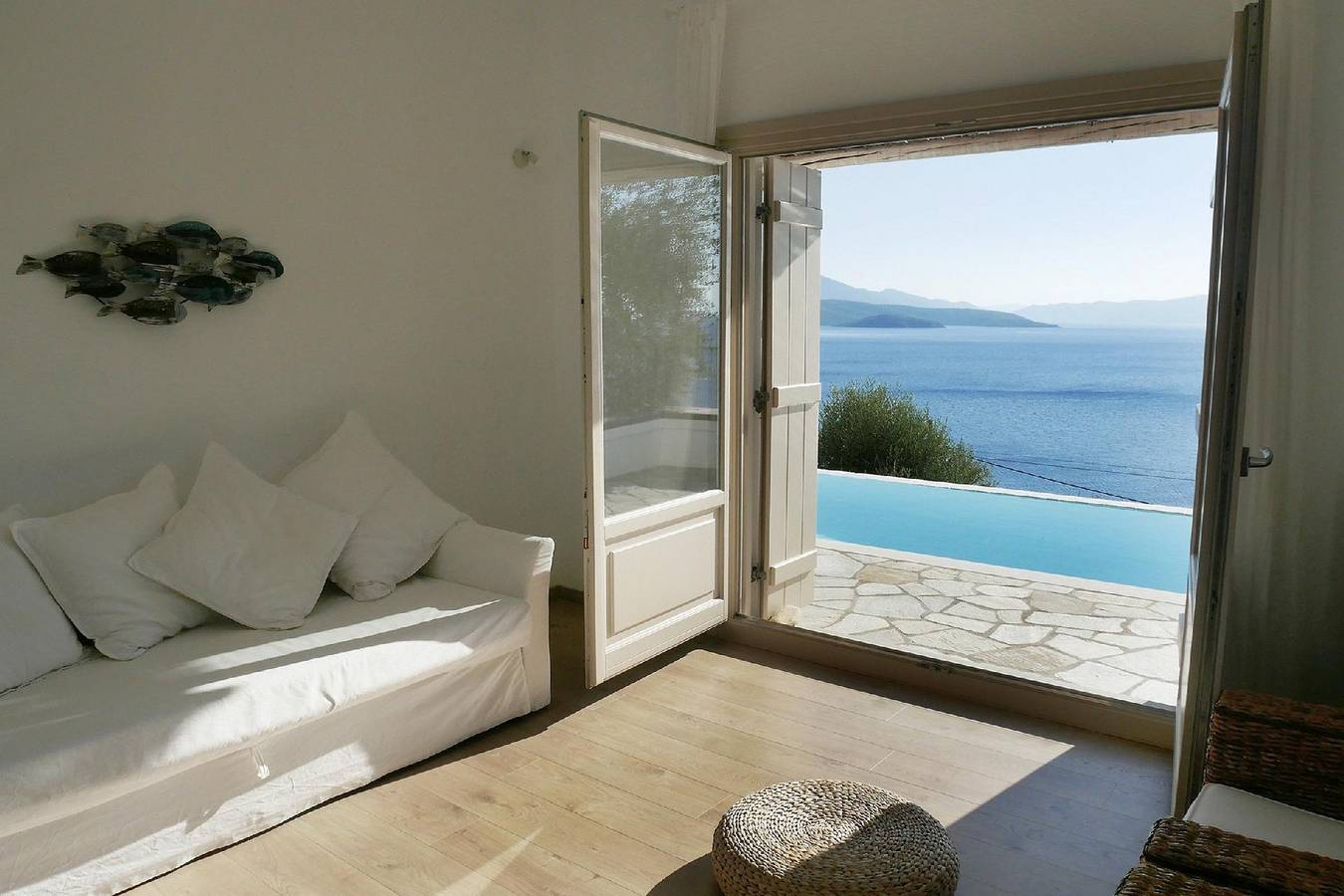 Ganze Ferienwohnung, Ganze Wohnung in Argalasti mit Privatem Pool und Meerblick in Pilion