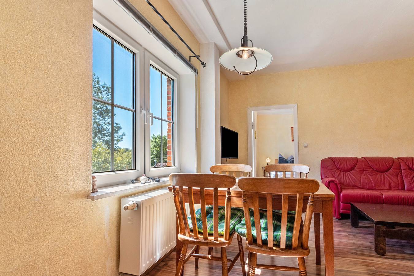 Ferienwohnung 'Kranichblick' mit privatem Garten, Balkon und Wi-Fi in Lüdershagen, Vorpommern