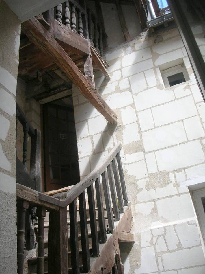 Chambre d’hôte pour 2 personnes, avec Balcon et Vue à Loches